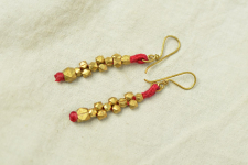 Ormolu ✺ Dhokra Earrings { 14 }